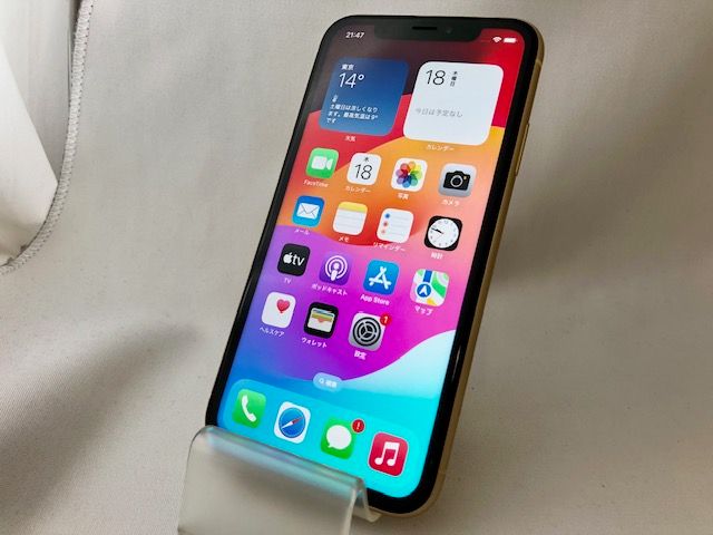 ムスビー｜ワケあり特価！SIMフリー！4011020D【優良美品】iPhoneXR 