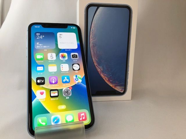 ムスビー｜SIMフリー！ガラスシート付！3111004D【超美品】iPhoneXR 