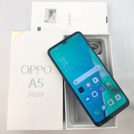 ムスビー｜1071020D【超美品】OPPO A5 2020(グリーン)楽天モバイル  