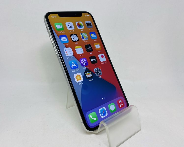 ムスビー｜Bt容量88％！208010U【美品】iPhoneX 64GB(シルバー)SIM 