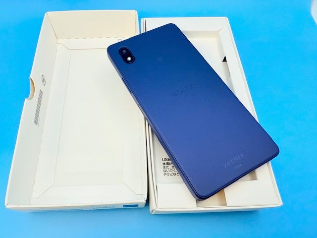 SIM�ե꡼��6031005D�ڿ���Ʊ�͡�Xperia Ace III/SOG08(�֥롼)