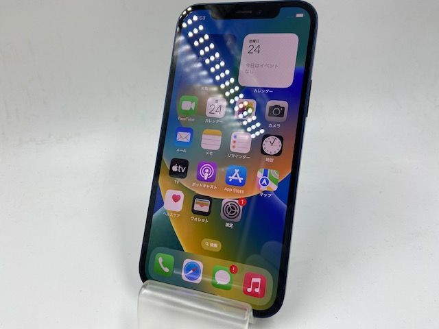 特価品 SIMフリー 5102008K【美品】iPhone12 128GB(ブルー)