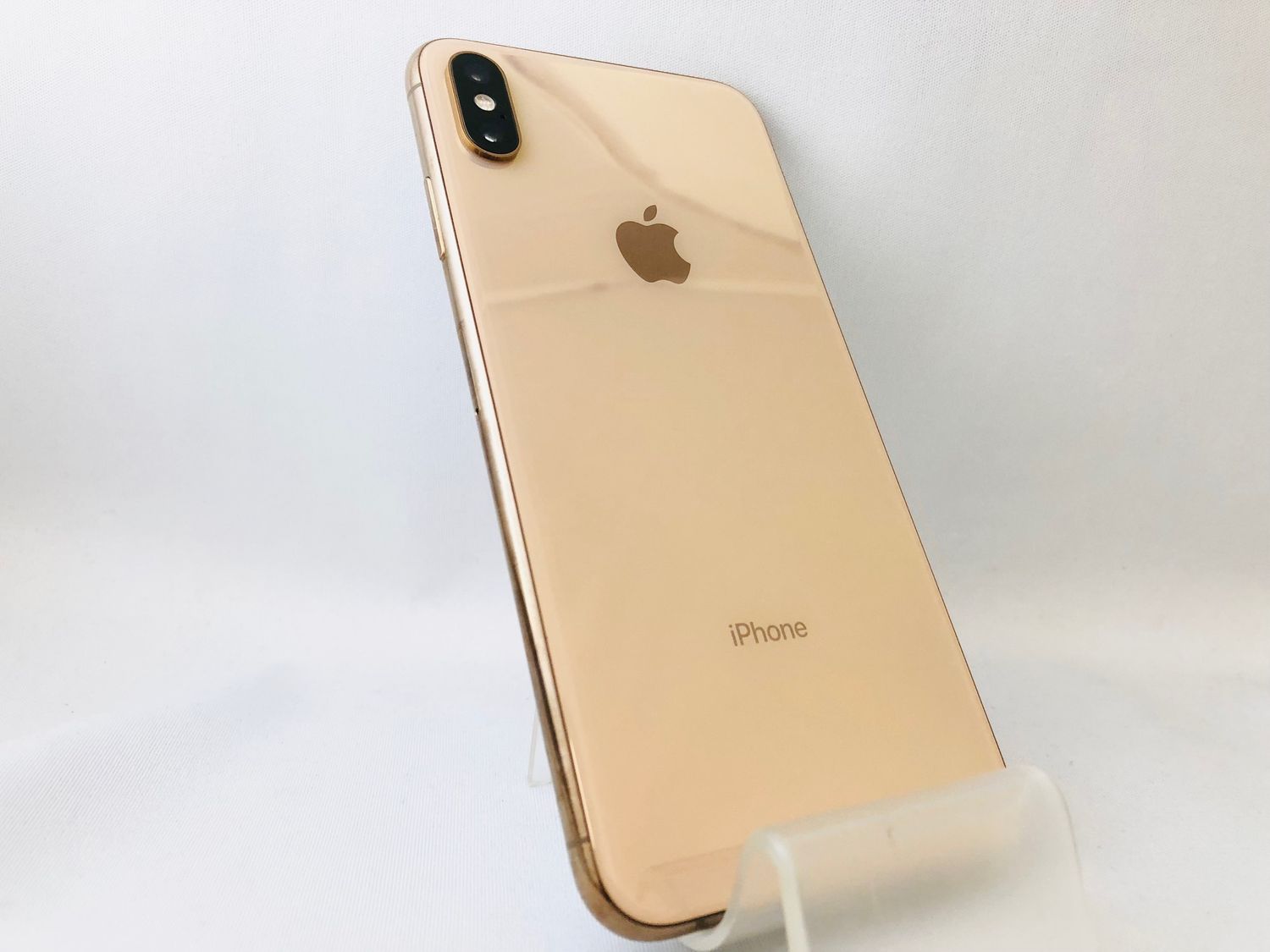 ムスビー｜B/t92% 4061011D【新品同様】iPhoneXsMax 64GB(ゴールド)SIM  