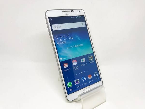 ムスビー｜809007U【超美品】GALAXY Note3/SCL22(クラシックホワイト 