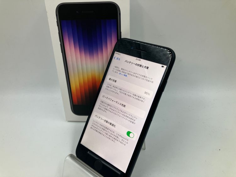 6032009K�Хåƥ꡼����95���Ķ���ʡ�iPhoneSE3 64GB(�ߥåɥʥ���)