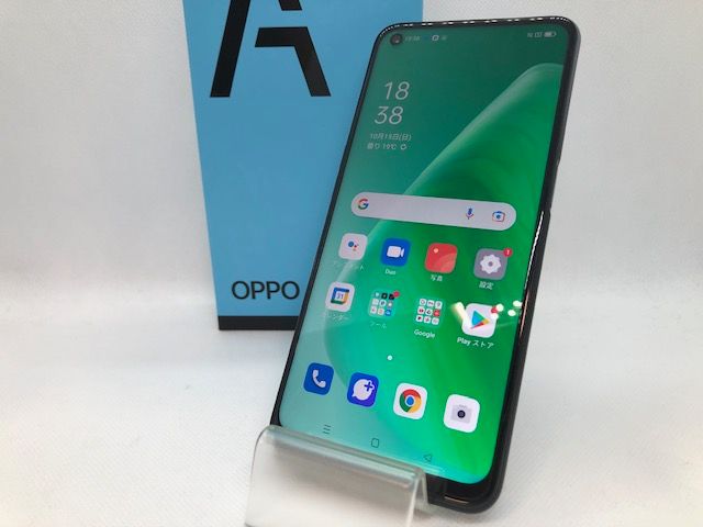 ムスビー｜310009U【新品同様品】OPPO A54 5G/OPG02(シルバーブラック 