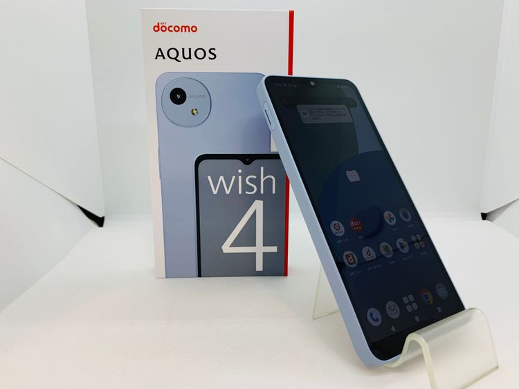 SIMե꡼507017UڿƱʡAQUOS wish4/SH-52E(֥롼)