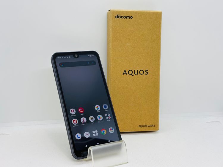 SIMåѡ510010UڿƱʡAQUOS wish3/SH-53D(֥å)