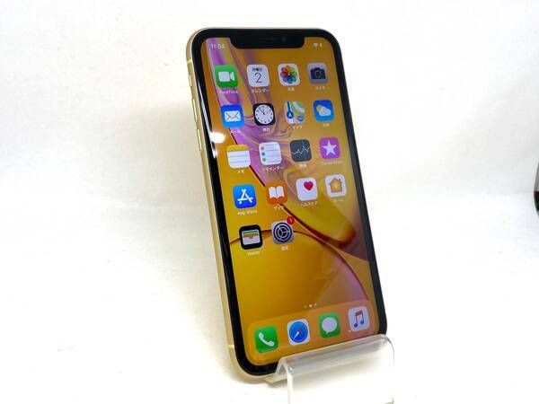 ムスビー｜Bt99%!! 010051U【優良美品】iPhoneXR 128GB(イエロー)SIM 