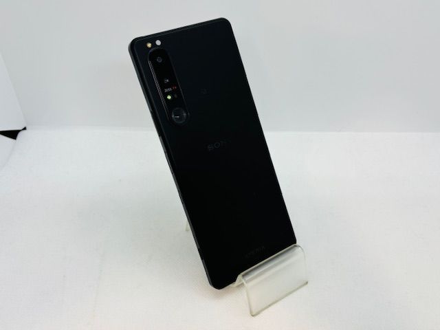 608004U��ͥ�����ʡ�Xperia 1 III/SOG03(�֥�å�)SIM�ե꡼