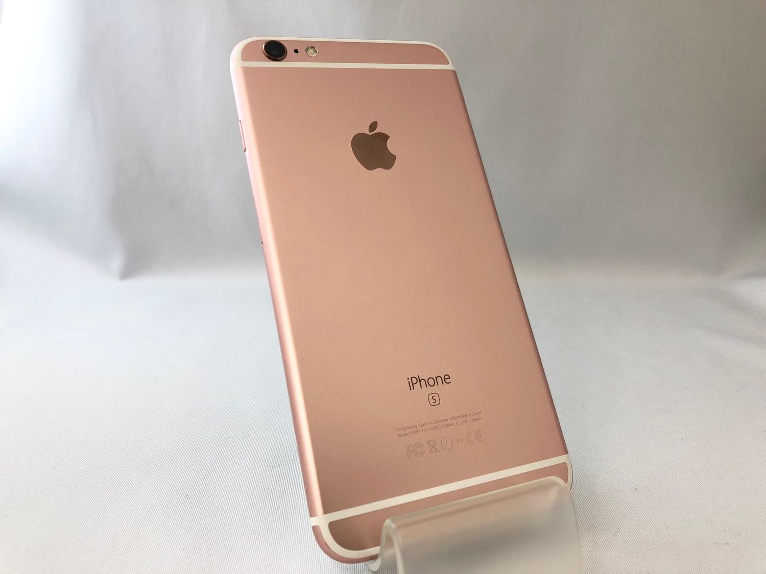 ムスビー｜B/t99% 2101010D【超美品】iPhone6sPlus 16GB(ローズ  