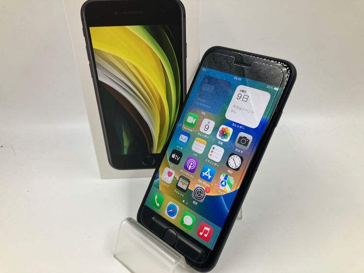 6052001K�ڿ���Ʊ���ʡ�iPhoneSE��2���� 64GB(�֥�å�)