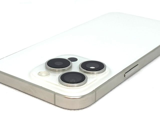 607001U��ͥ�����ʡ�iPhone15Pro 128GB(�ۥ磻�ȥ����˥���)SIM�ե꡼