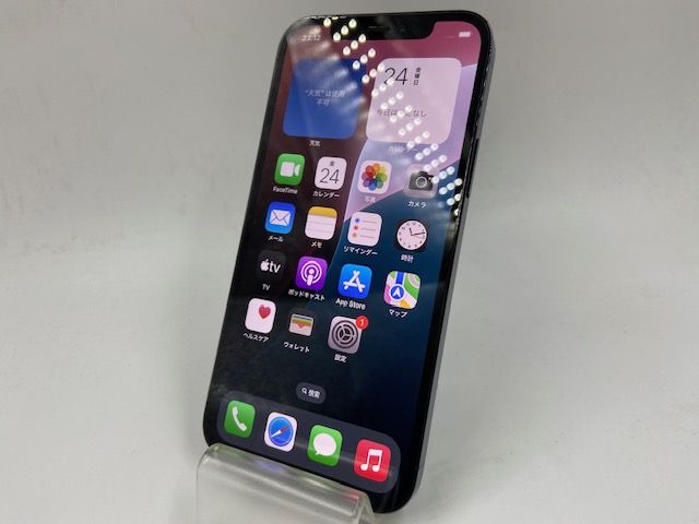 特価SIMフリー 5102009K【優良美品】iPhone12Pro128GB(パシフィックブルー)