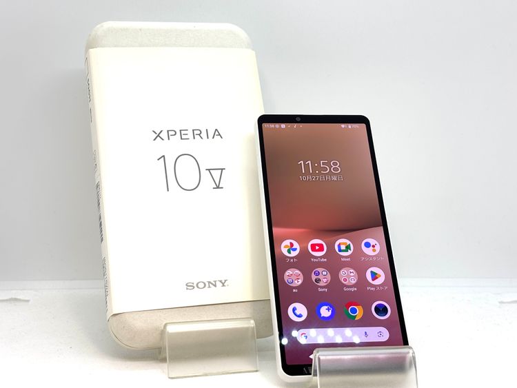 SIMフリー!! 510026U【超美品】Xperia 10 V /SOG11(ホワイト)