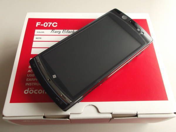docomo Windows 7 F-07C Blackʡ졼ɥ륻å
