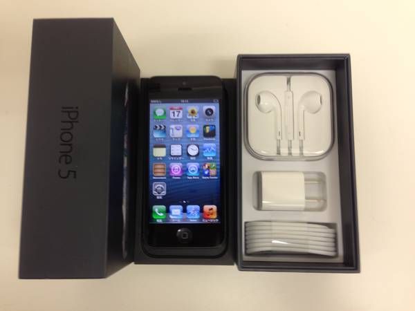ムスビー｜☆彡US版 MD664LL iPhone5 64GB Black SIMフリー中古超美品 