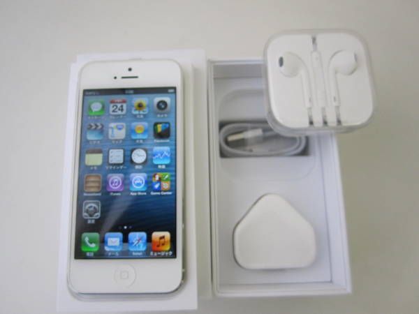 ムスビー｜☆超美品 香港版 MD663ZP iPhone5 64GB White SIMフリー 