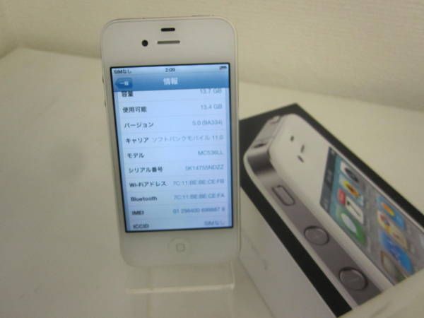 A-8879 Apple���ʡ�LL�ǡ�iPhone4 16GB��White��