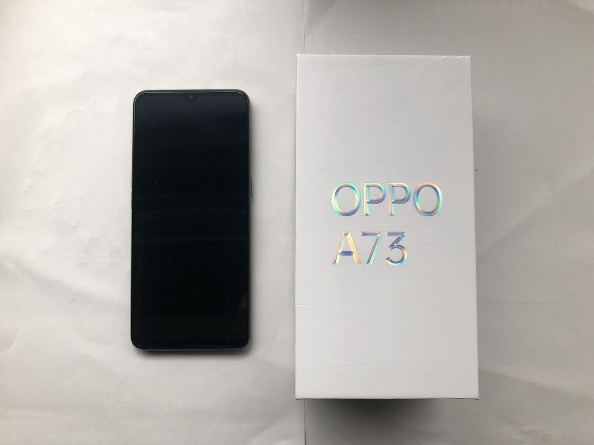 ムスビー｜未使用 OPPO Oppo A73 ネービーブル デュアルSIMフリー 