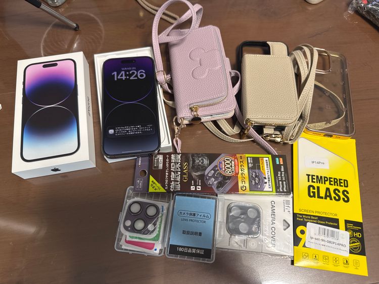 iPhone 14 Pro 128GB SIM�ե꡼�����ʡ����ޤ��դ����Хåƥ꡼90%