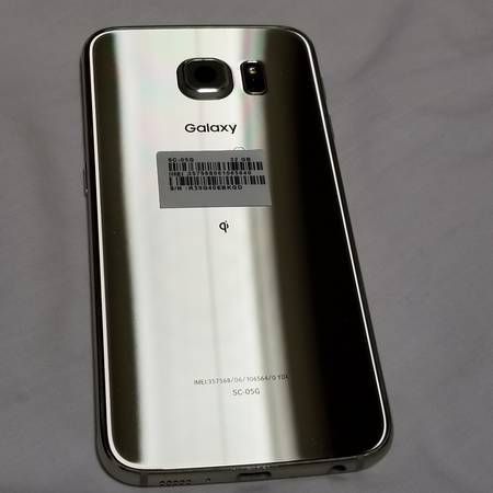 docomo SAMSUNG Galaxy S6 SC-05G Gold Platinum �������