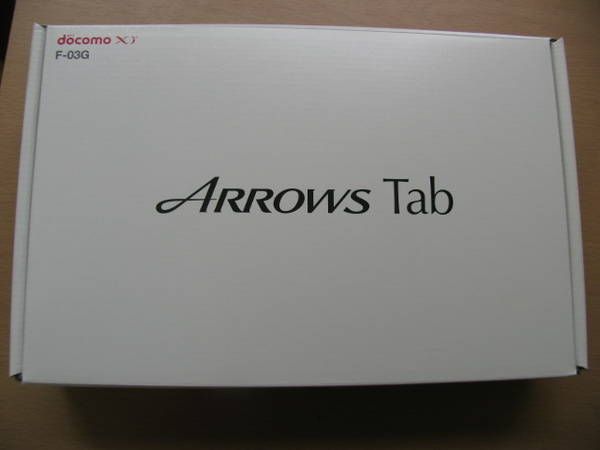 ムスビー｜☆新品同様 docomo F-03G ARROWS Tab 判定◯ 付属品あり  