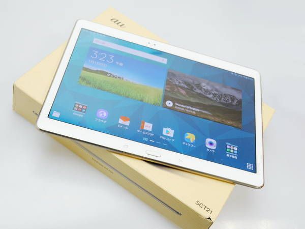 ムスビー｜中古美品 判定◯♪ au GALAXY Tab S SCT21 ホワイト【GALAXY 