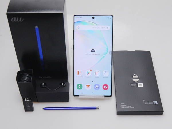 ムスビー｜未使用品 au Galaxy Note10+ SCV45 オーラグロー【Galaxy 