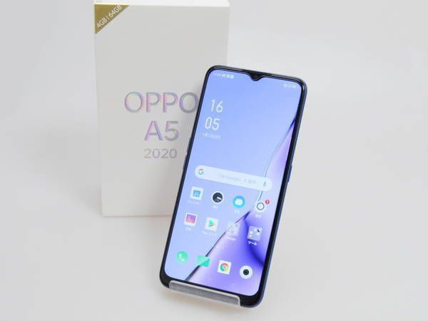 ムスビー｜新品同様品 SIMフリー OPPO A5 2020 4G 64GB ブルー【OPPO 
