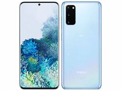 ムスビー｜未使用品 au Galaxy S20+ 5G SCG02 クラウド ブルー【Galaxy