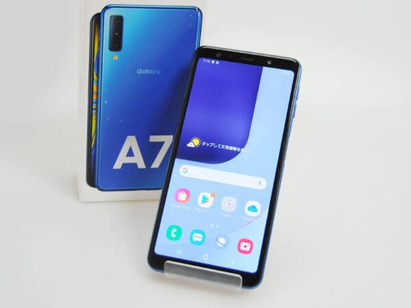 Galaxy A7 blue SIMフリー スマートフォン（Galaxy A7 64GB Sim Free  