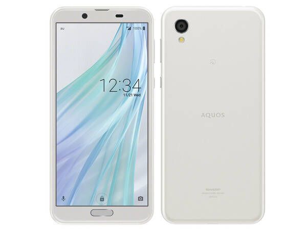ムスビー｜未使用品 SIMフリー AQUOS sense2 SHV43 シルキーホワイト 