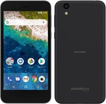 【超美品】SoftBank Android One S3 ネイビーブラック