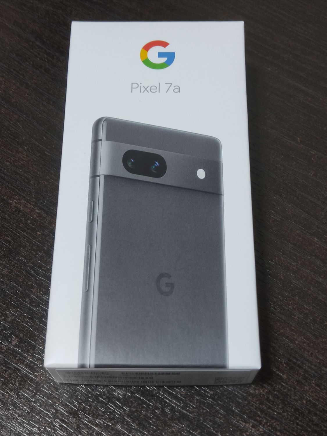 ムスビー｜新品未使用 SIMフリーGoogle Pixel7a 128GB チャコール 