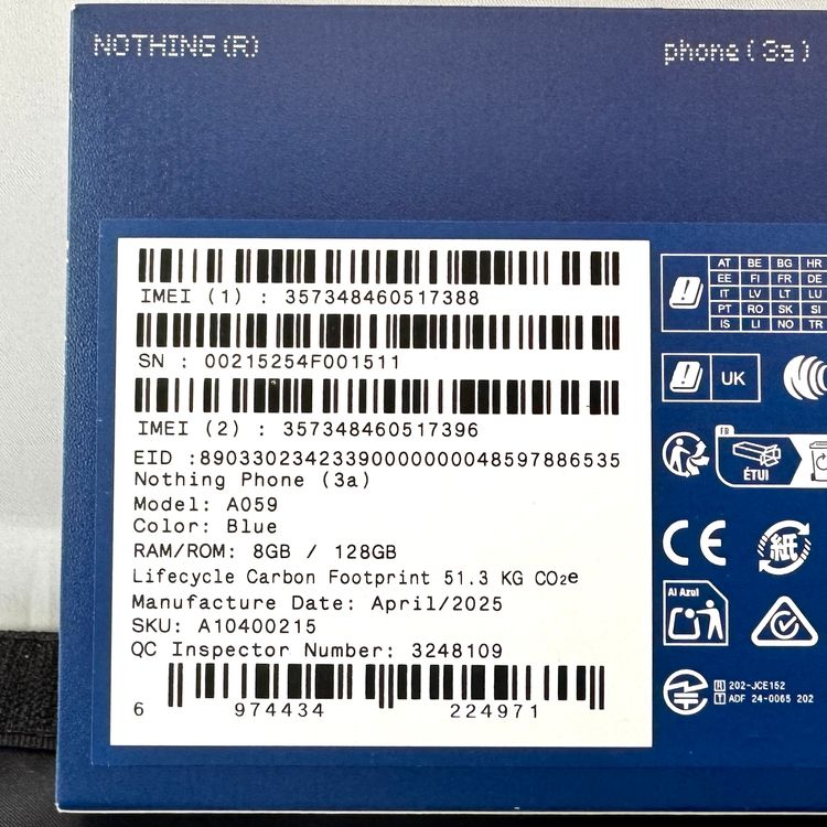 Nothing Phone(3a) ���ꥫ�顼