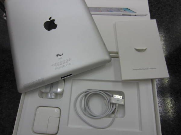 �����SIM�ե꡼ iPad2 Wi-Fi+3G 64GB �ۥ磻�� MC984ZP ��°��