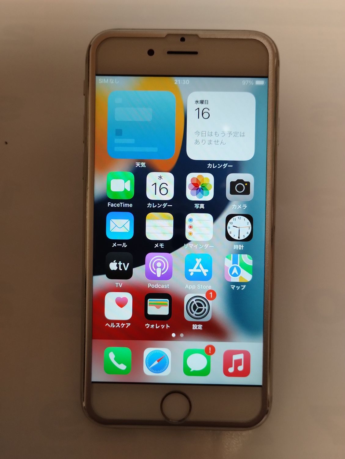 ムスビー｜美品 iPhone 6S 64GB 値下げしました（外装新品アルミケース 