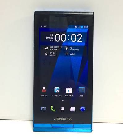 ������̵�����ٻ��� AROOWS A 101F ������ �Ŀ� SoftBank