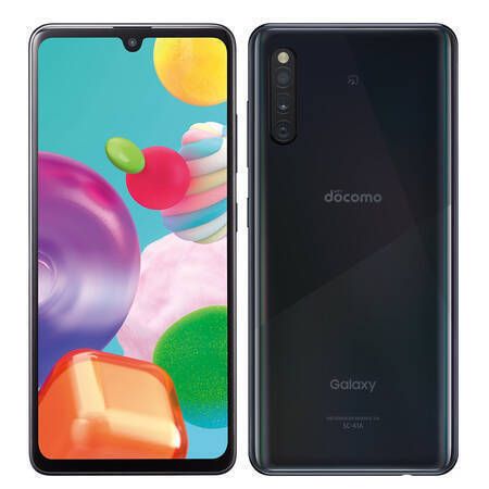 ムスビー｜ロック解除済 新品 Galaxy A41 SC-41A ブラック NW〇 docomo  
