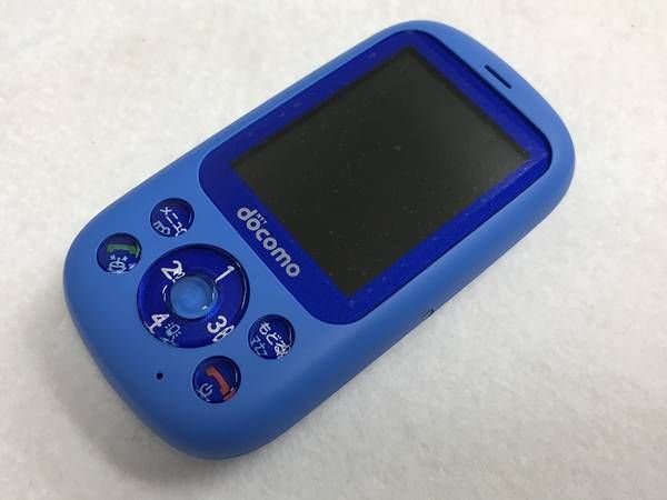 ムスビー｜【未使用品】docomo キッズケータイ F-03J〈ブルー〉NW 