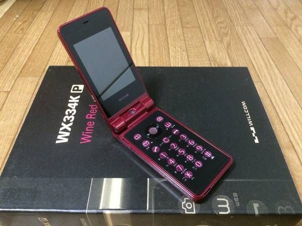 ���Ͳ����桪��WILLCOM  WX334KP �磻���å�