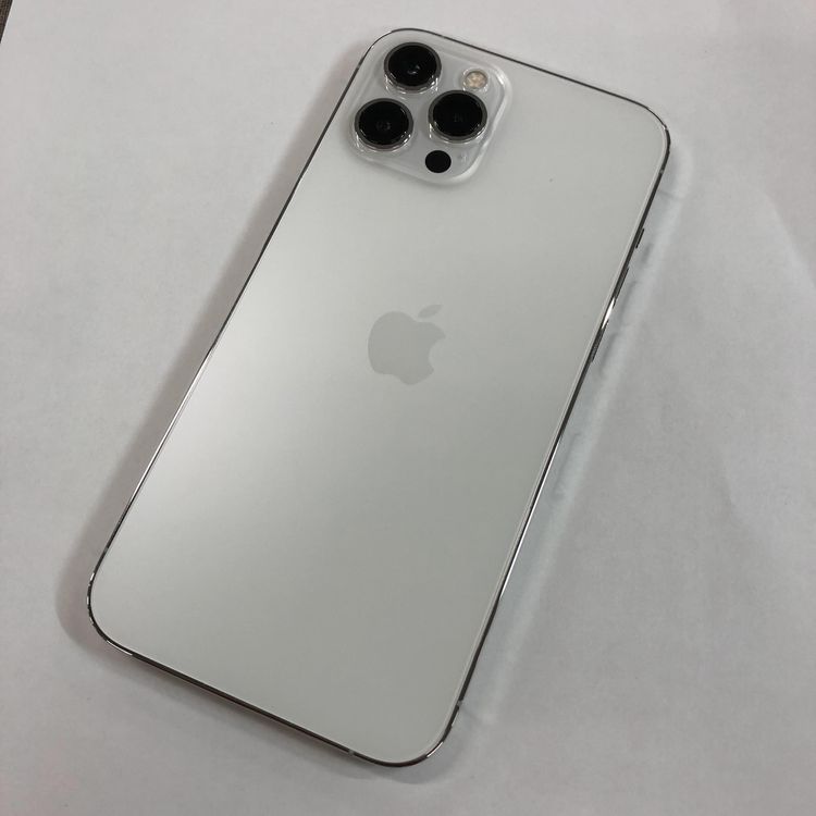 美品‼️iPhone 12pro 256GB シルバー ムスビー｜○ハピネスネット SIMフリー iPhone12Pro 256GB シルバー