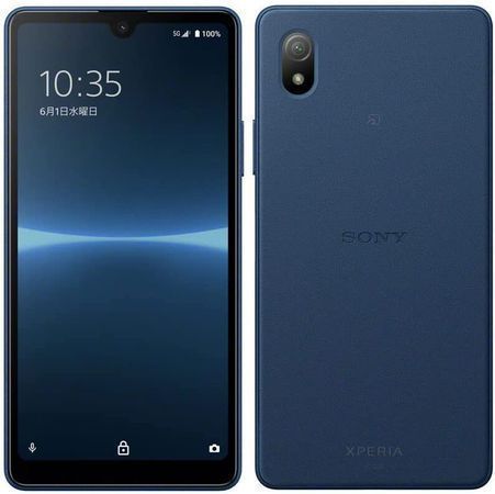 ムスビー｜【新品未使用】Xperia Ace III SOG08 ブルー【Xperia Ace 