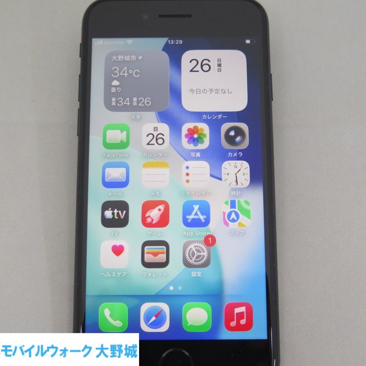 iPhone SE 3 ��3���� 64GB �ߥåɥʥ��� docomo SIM���å�����������
