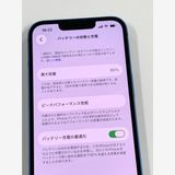 �ڥ�Х���BOX������ ����80%SIM�ե꡼ iPhone13 128GB �֥롼