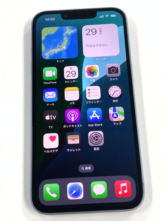 ����Ʊ�� ����97%SIM�ե꡼ iPhone14 128GB �֥롼