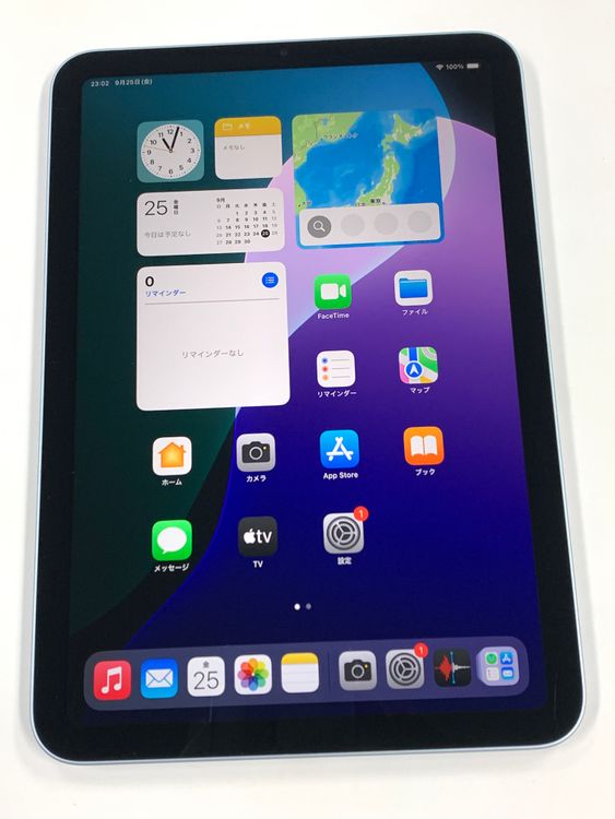 �Хåƥ꡼100�� iPad mini(A17 Pro) Wi-Fi��ǥ�128GB �֥롼