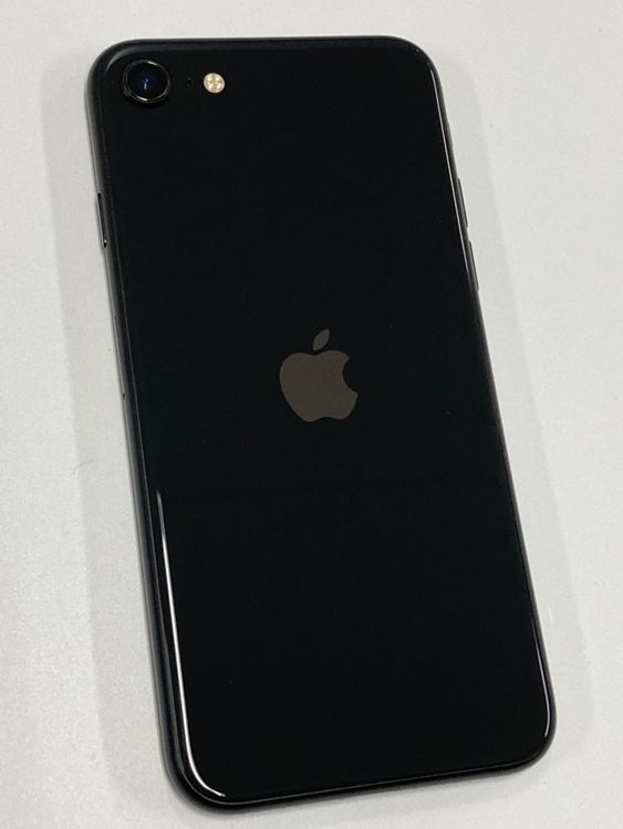 �ڥ�Х���BOX������ ����92%SIM�ե꡼ iPhone SE2 ��2���� 64GB �֥�å�