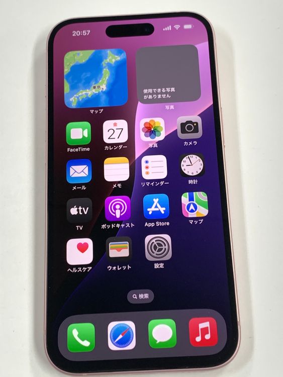 �ڥ�Х���BOX�ۿ���Ʊ�� ����97%SIM�ե꡼ iPhone15 128GB �ԥ�